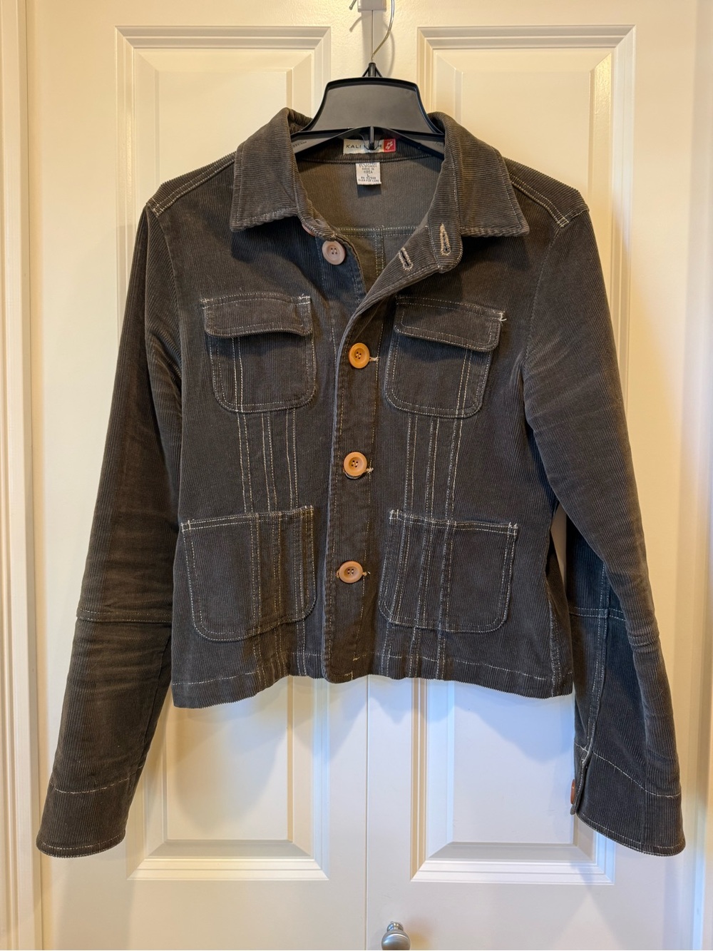 Women’s Olive Green Corduroy Jacket